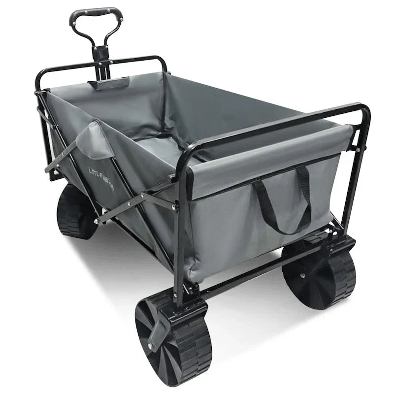 How a Foldable Wagon Helps Family Camping
