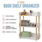 3-tier Book Shelf Organizer
