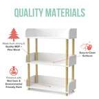 3-tier Book Shelf Organizer