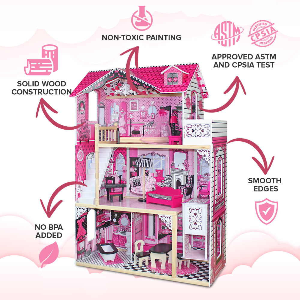 The Eva Dolls House Furnished