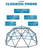 10ft Metal Climbing Dome - Little Nation