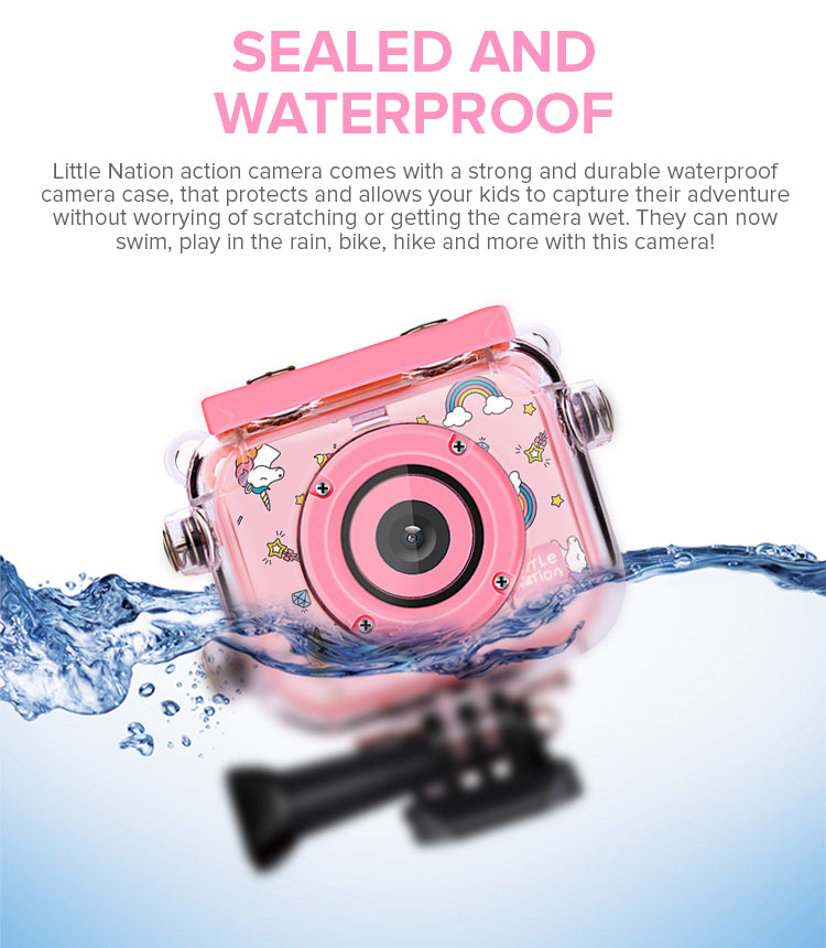 Waterproof Kids Action Camera