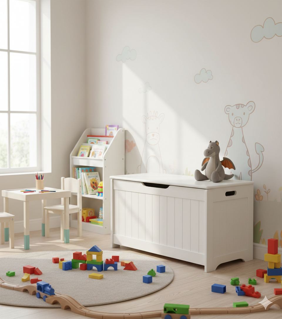 Lucky Toybox Storage Bench