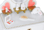 Wooden Dresser Table with Vanity Kit