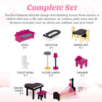 The Eva Dolls House Furnished