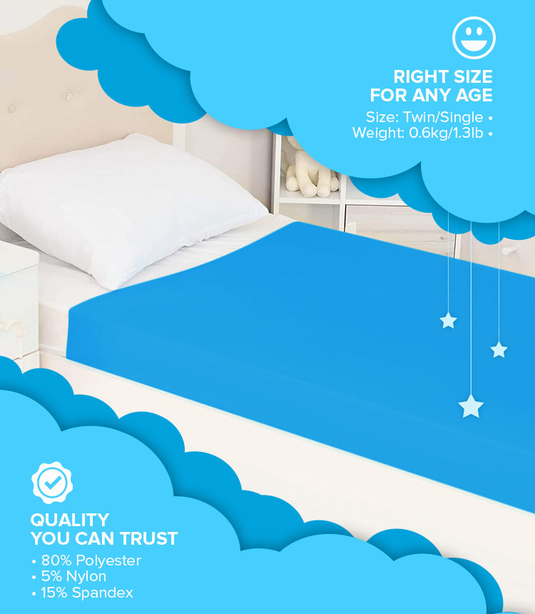 Sensory Compression Blanket Single Size (Blue)