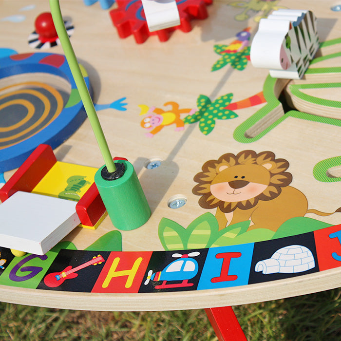 Toddler Activity Table Sensory Board