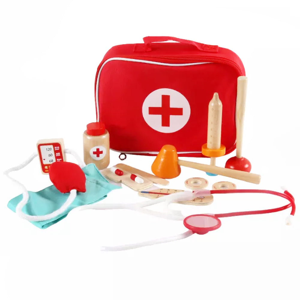 Wooden Doctor Kit