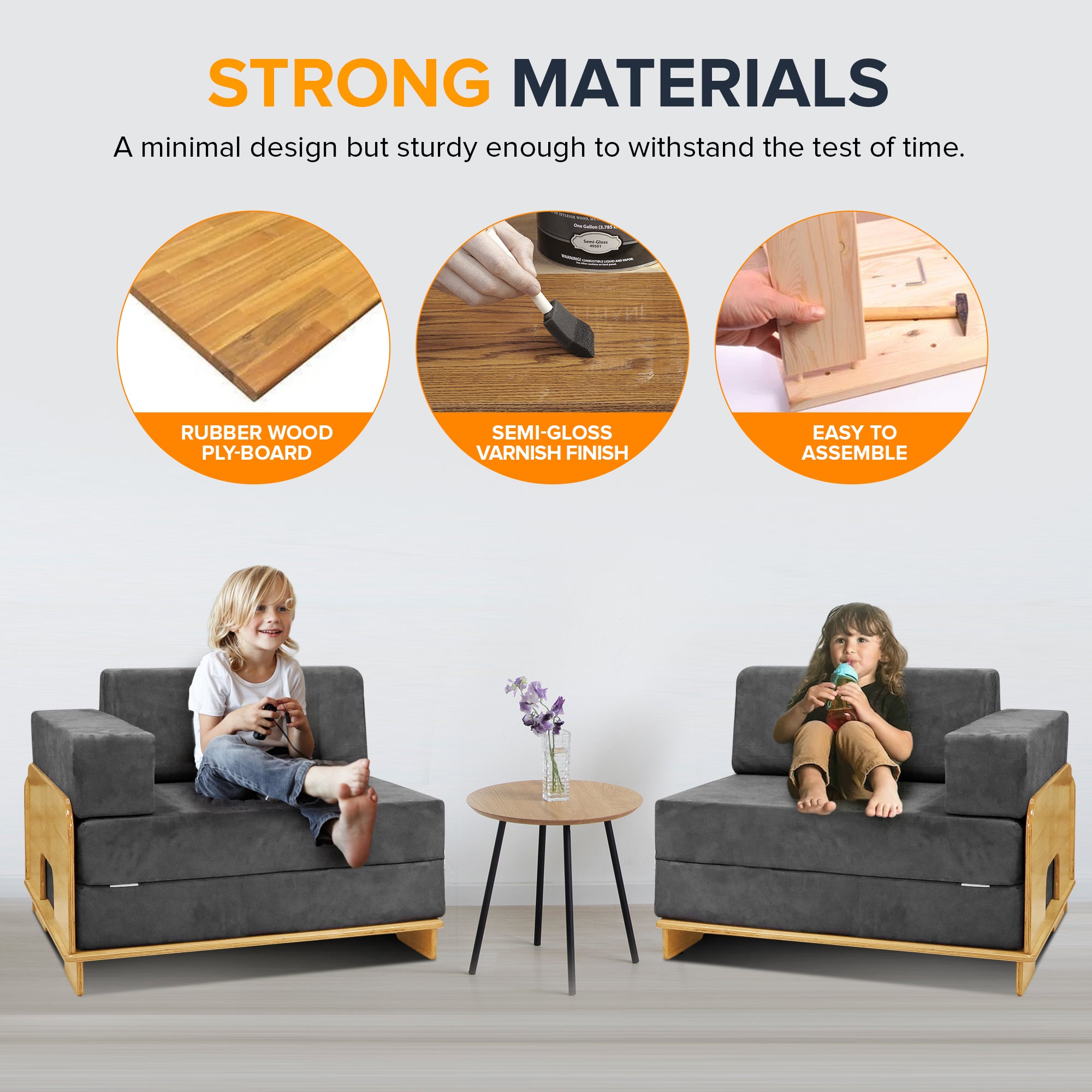 Play Couch Wood Frame