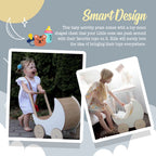 Wooden Moon Doll Pram