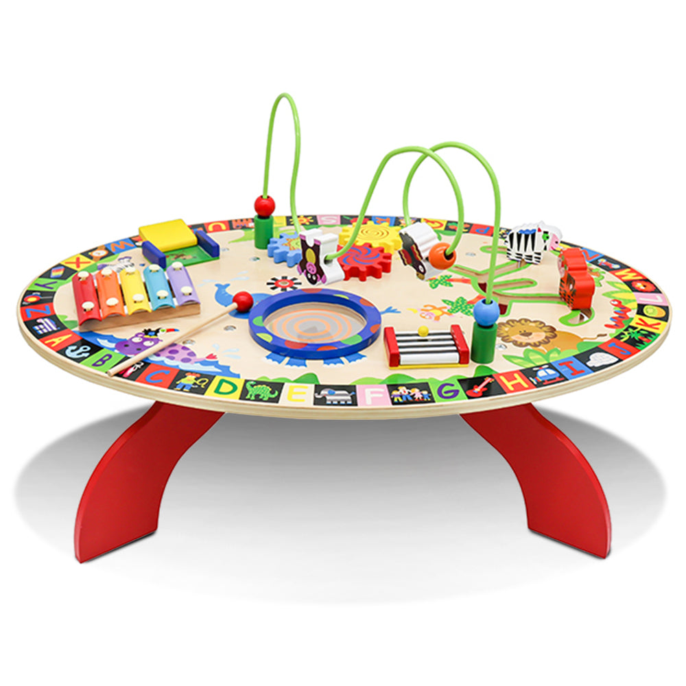 Toddler Activity Table Sensory Board