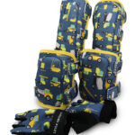 Truck Elbow Pad, Knee Pad and Gloves Protective Set