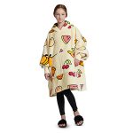 Hoodie Blanket Fruits