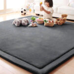 Tatami Rug Soft Touch Mat - Dark Grey