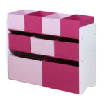 Kids Storage Organizer (non-woven fabric storage - Pink)