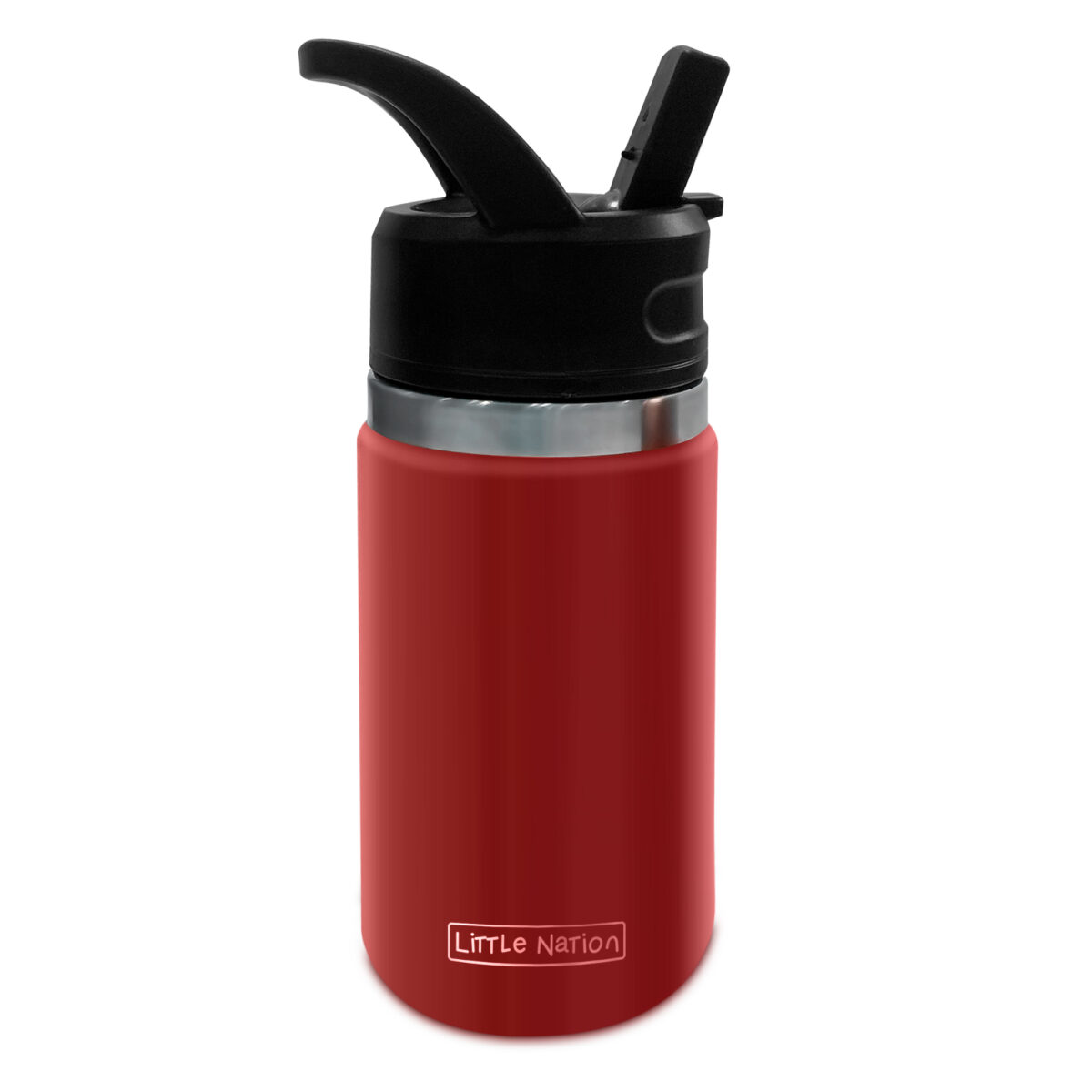 Kids Insulated Tumbler Drink Bottle – Red - Image 1