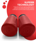 Kids Insulated Tumbler Drink Bottle – Red - Image 9