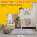 Jigsaw Puzzle Foam Play Mat 6 x 4 ft (Grey Moon/Stars) - Image 9