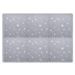 Jigsaw Puzzle Foam Play Mat 6 x 4 ft (Grey Moon/Stars) - Image 3