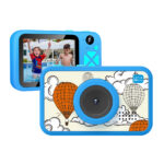 Kids camera Blue (clouds & hot-air balloons)